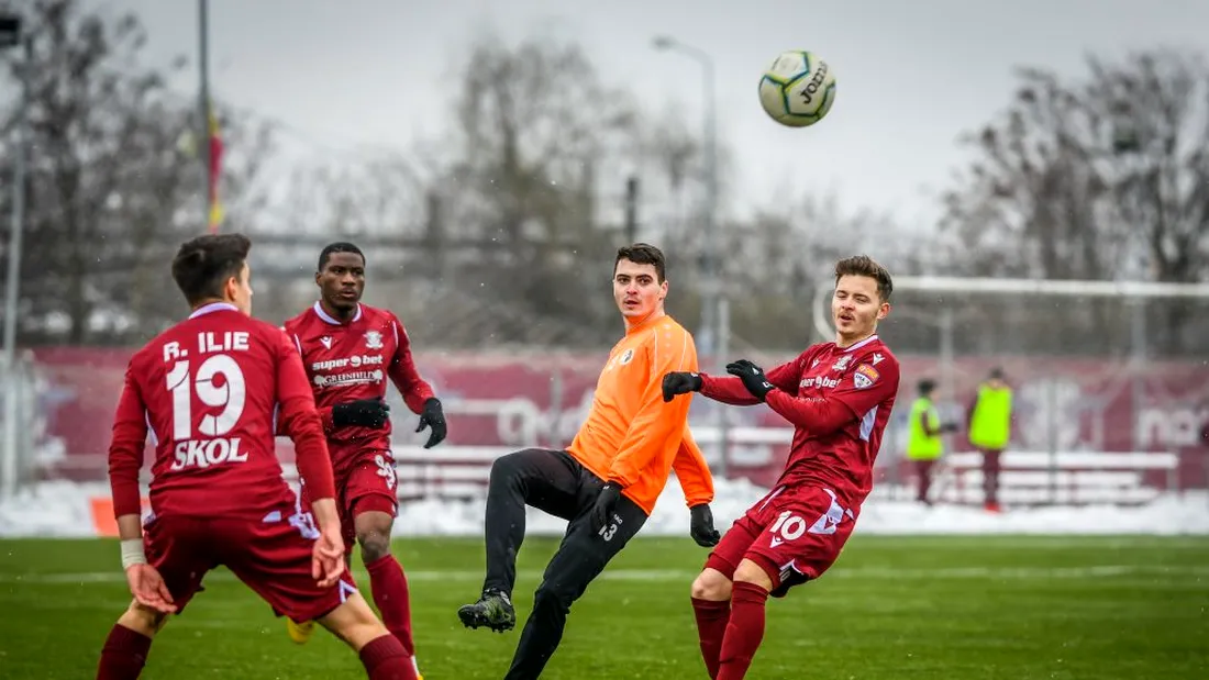 VIDEO | Rapid a câștigat la scor primul meci din 2021, amicalul cu AFC Odorheiu Secuiesc. Nicolae Grigore, mulțumit: ”A fost un antrenament bun”