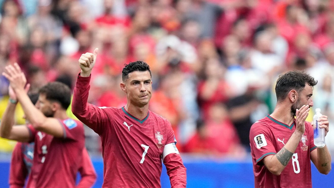 FĂRĂ DUBII! Nota lui Cristiano Ronaldo după ce a reuşit două goluri în Portugalia - Uzbekistan!