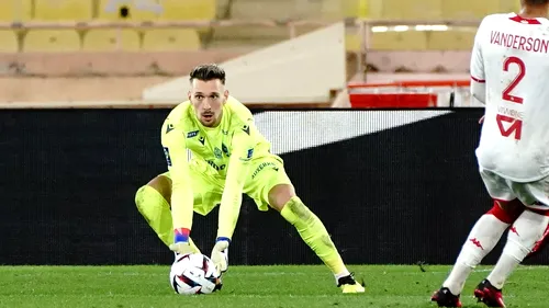 Ionuț Radu, o nouă înfrângere în Ligue 1 cu Auxerre! Ce notă a primit portarul român pentru prestația din meciul cu AS Monaco