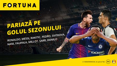 (P) Pariază pe "Golul Sezonului"! Nume mai puțin cunoscute, în luptă cu Messi și Ronaldo