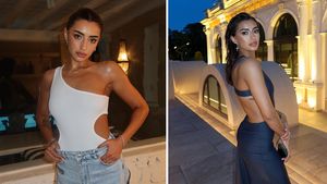 Cât de frumoasă este Alexandra, femeia care îi ține afacerile lui Dennis Man. Arată spectaculos în costum de baie