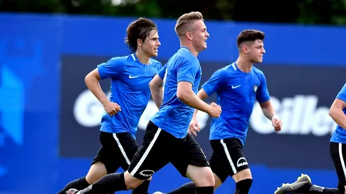 FC Viitorul debutează astăzi în UEFA Youth League. Cum arată lotul U19 al constănțenilor