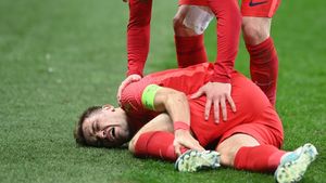 Darius Olaru s-a accidentat în meciul FC U Craiova - FCSB! Căpitanul roș-albaștrilor riscă să rateze derby-ul cu Dinamo