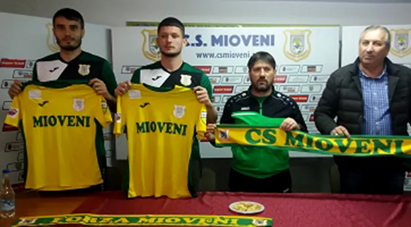 CS Mioveni și-a prezentat cele două achiziții pentru partea a doua a sezonului.** 