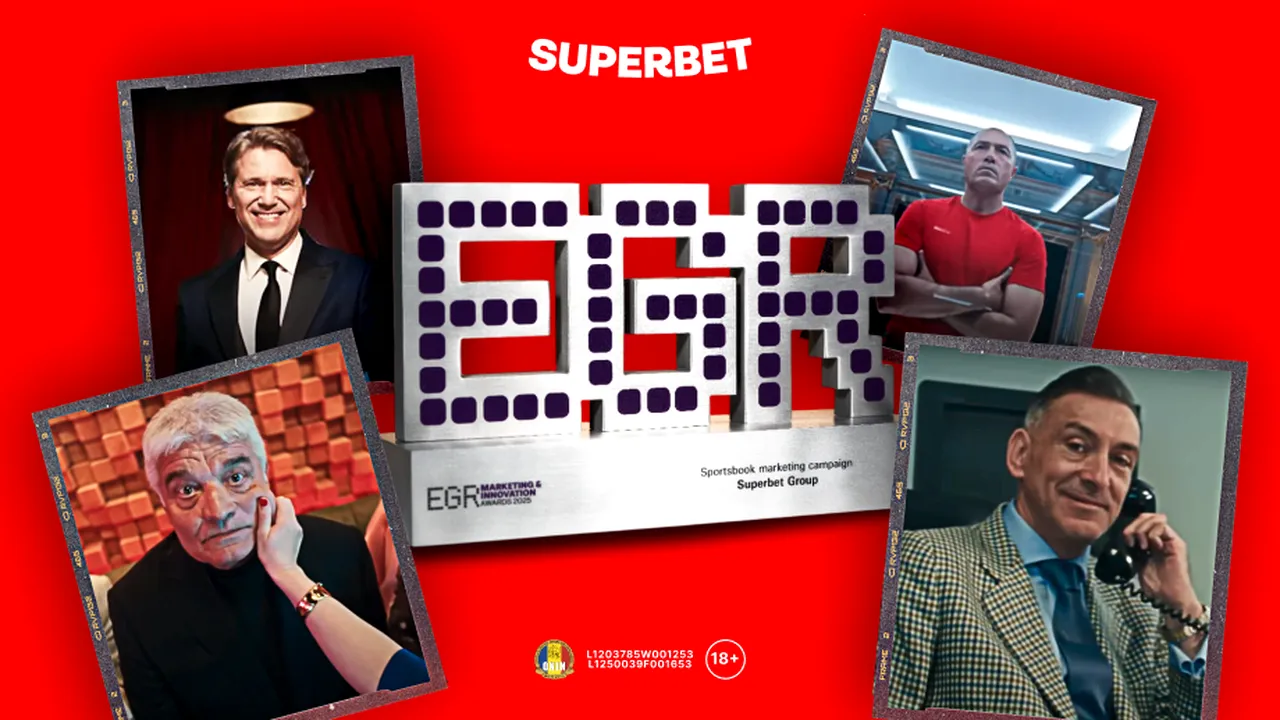 Superbet a adus în România premiul pentru cea mai bună campanie de marketing din industria globală a pariurilor sportive! ADVERTORIAL