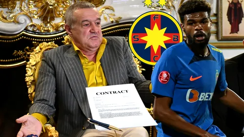 Gigi Becali face chiar acum transferul bombă al lui Malcom Edjouma! Patronul lui FCSB semnează actele la palat: unde pleacă francezul | EXCLUSIV
