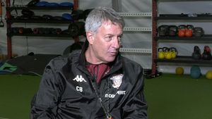Secretul lui Cristiano Bergodi. Cum a reușit italianul să formeze, pe repede înainte, o familie la Rapid: „A devenit o tradiție!”. VIDEO