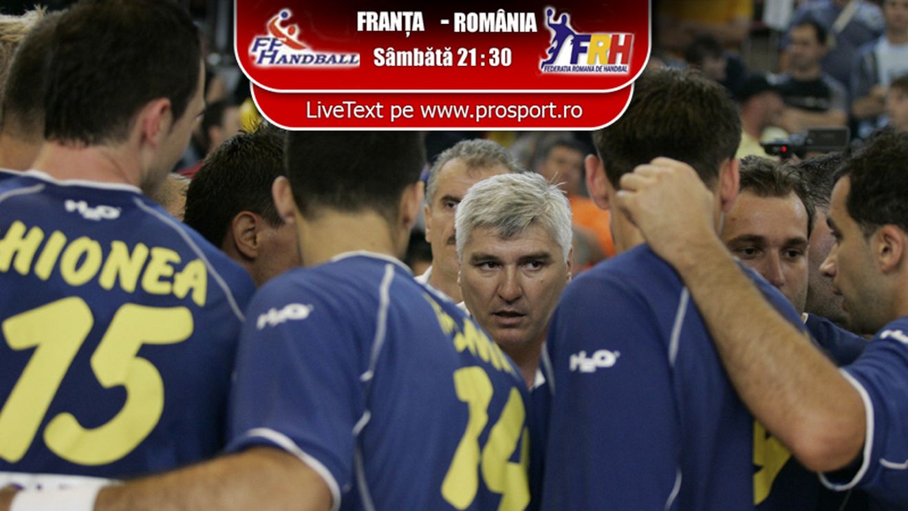 "Să arătăm că suntem printre puterile handbalului mondial!"