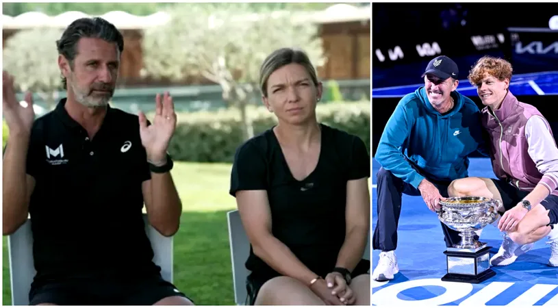 După ce i-a aruncat în aer cariera Simonei Halep, Patrick Mouratoglou a pus ochii pe Jannik Sinner! Întrebare de baraj din partea francezului pentru campionul de la Australian Open: „Poți continua?