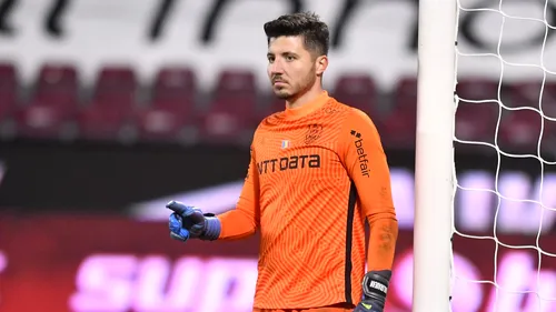 CFR Cluj, anunț de ultima oră despre viitorul lui Cristi Bălgrădean! Portarul trecut și pe la FCSB a semnat contractul