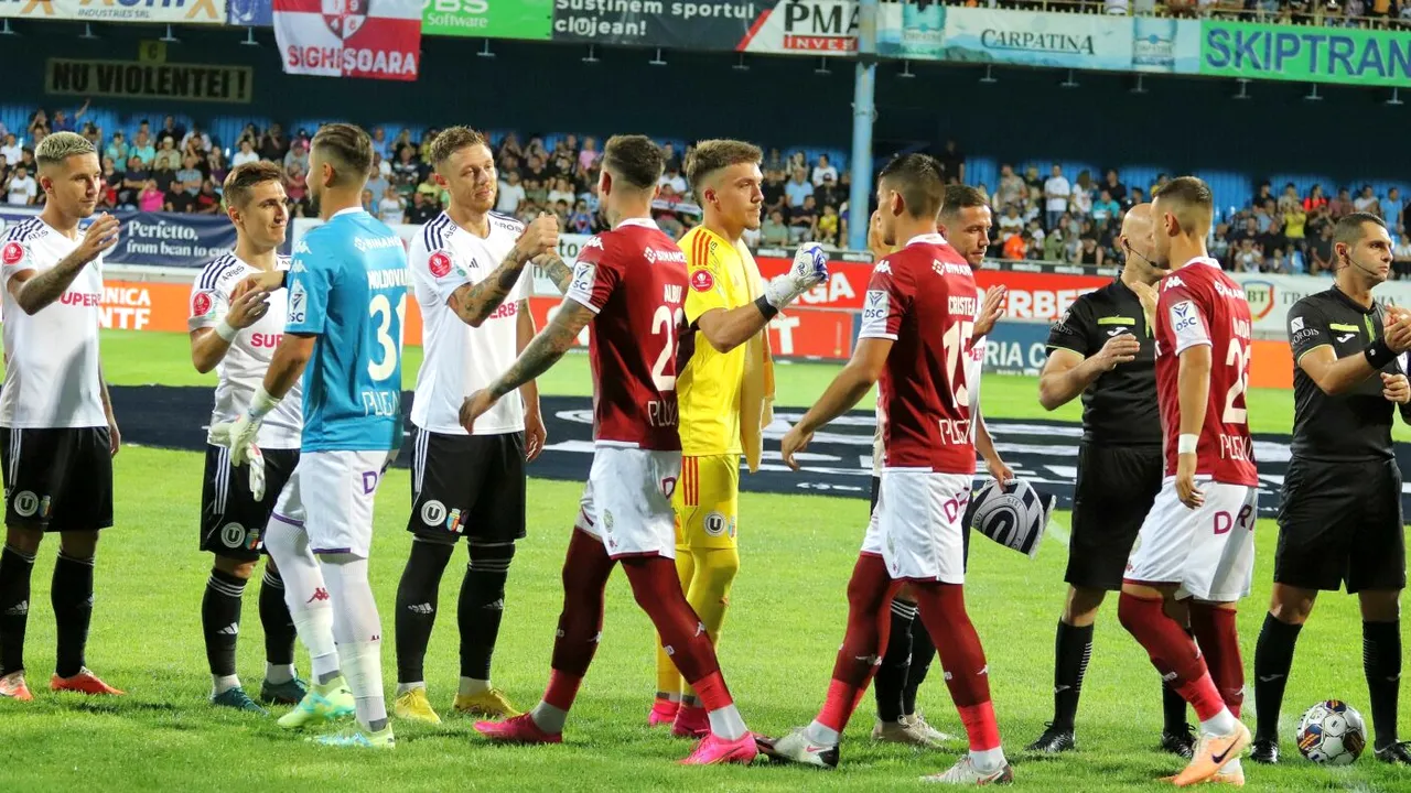 Jucătorii lui U Cluj, la pământ după înfrângerea cu Rapid: „Am arătat rău! Nu e cazul să vorbim despre alte obiective”