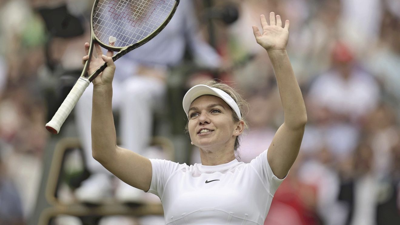 Simona Halep, inimioare pentru fiul unui mare bancher român