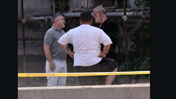 Ce i-a spus Leonard Doroftei lui Gigi Becali pe șantierul bisericii din Pipera. ProSport a publicat imaginile săptămânii: „A rămas surprins”