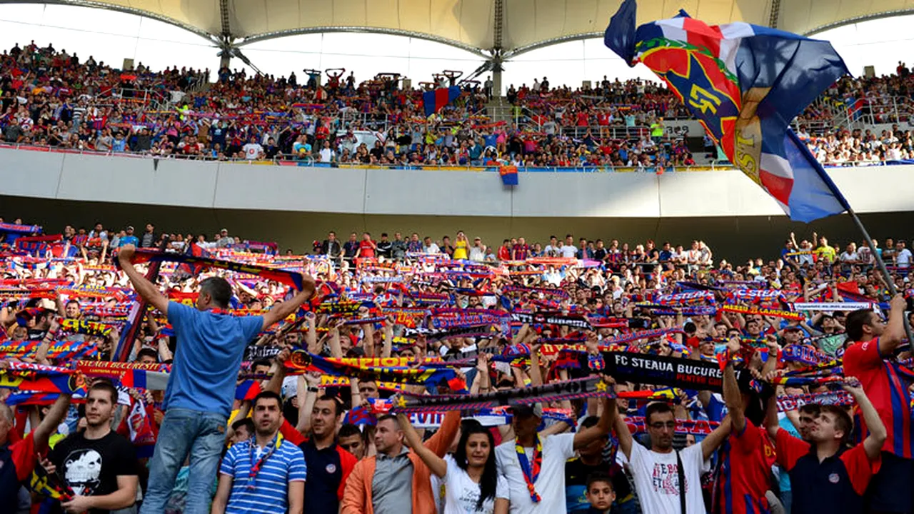 Fanii i-au convins pe steliști să mute derby-ul cu Rapid pe National Arena! MM Stoica: 
