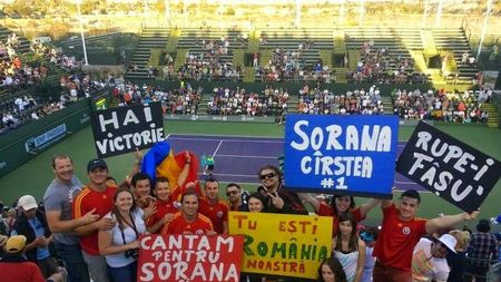 CORESPONDENȚĂ SPECIALĂ DE LA INDIAN WELLS | De ce Sorana Cîrstea nu are nevoie de psiholog și cum au impresionat-o fanii români: „Nu văd, nu aud în afara liniilor terenului”