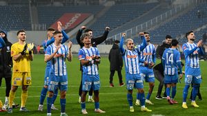 Jucătorul plecat în această vară de la Universitatea Craiova a marcat un gol superb în cupele europene pentru noua sa echipă