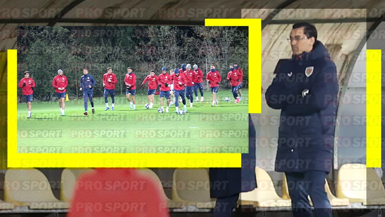 Imagini la antrenamentul secret al lui Edi Iordănescu înainte de România - Elveția! Cum s-a comportat selecționerul cu jucătorii, după calificarea la EURO 2024, și de ce Răzvan Burleanu a fost nelipsit | FOTO EXCLUSIV