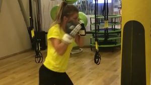 Simona "Rocky" Halep s-a întors! Cum se antrenează a doua jucătoare a lumii la sacul de box | VIDEO