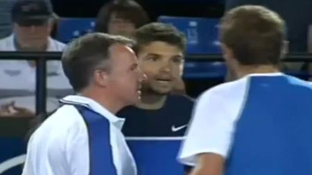 VIDEO Scene incredibile pentru un teren de tenis!** Fish și Dimitrov, la un pas să se ia la bătaie