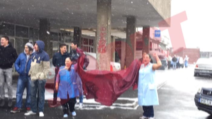 FOTO&VIDEO Galeria și jucătorii rapidiști au colindat fostele glorii ale clubului