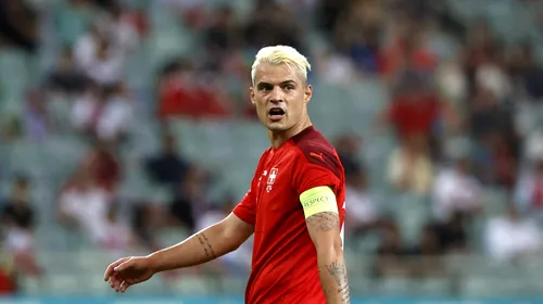 Granit Xhaka, reacție arogantă înainte de Elveția – România: „Sincer, n-am mai văzut”