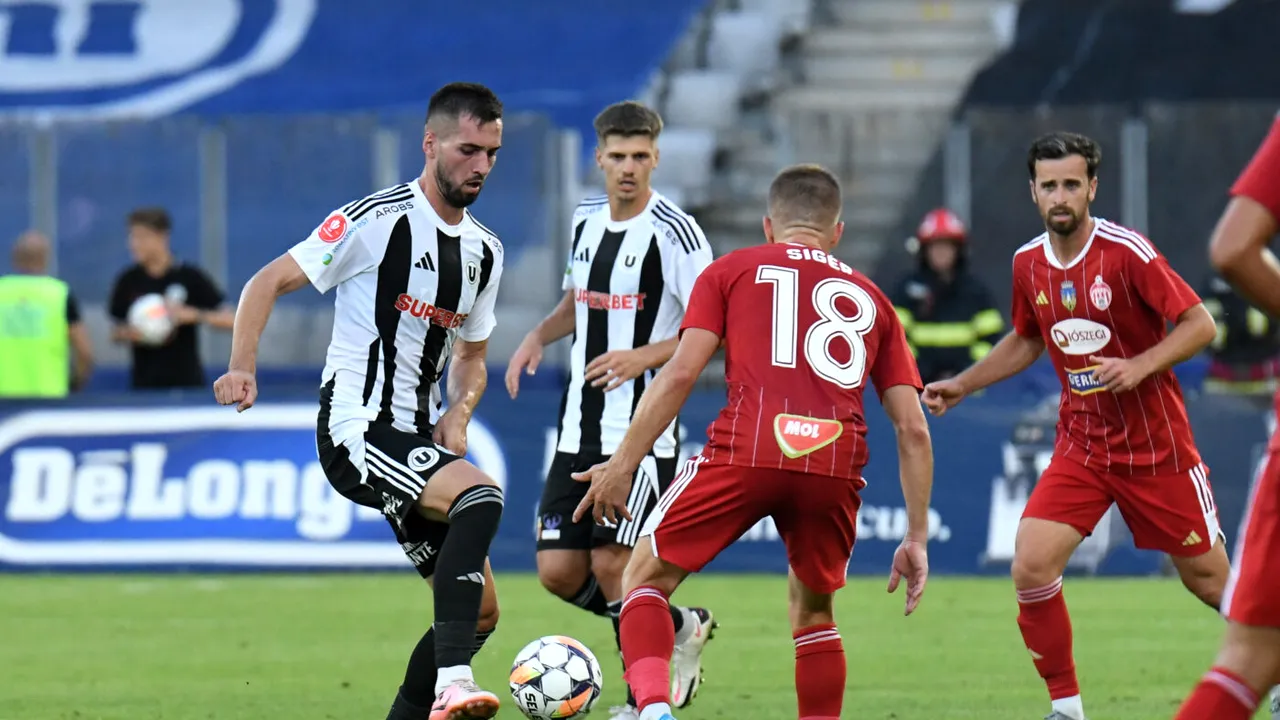 Sepsi OSK – U Cluj 0-0, în etapa 21 din Superliga. Prima clasată obține doar un punct la Sfântu Gheorghe după ce a avut un gol anulat pe final