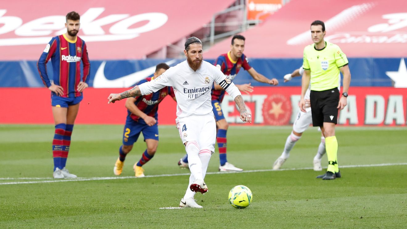 Sergio Ramos, după victoria Realului cu Barcelona: „VAR mi-a dat dreptate! A fost penalty clar”