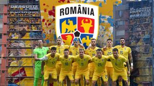 Reportaj la înălțime. Povestea muralului cât opt etaje în care apar Radu Drăgușin, Nicolae Stanciu și Andrei Rațiu: „Cine i-a pictat nici nu știe cine sunt. Oamenii sunt reticenți, apoi vin cu ciorbă și bere”. EXCLUSIV