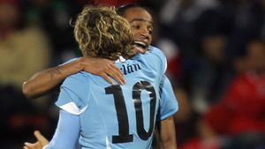 VIDEO** Pereira, fostul jucător al CFR-ului, a marcat în Uruguay - Chile 1-1! VEZI reușita