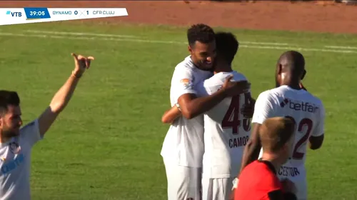 Billel Omrani, gol de poveste în amicalul cu Dinamo Moscova! Atacantul a fost decisiv în victoria campioanei CFR Cluj | VIDEO
