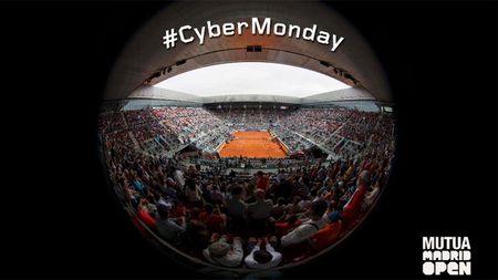 Chilipiruri de "Cyber Monday"? 3 turnee de top din sportul alb s-au agațat de maratonul cumpărăturilor pe Internet. Ion Țiriac a mizat la Madrid pe rețeta 1+1
