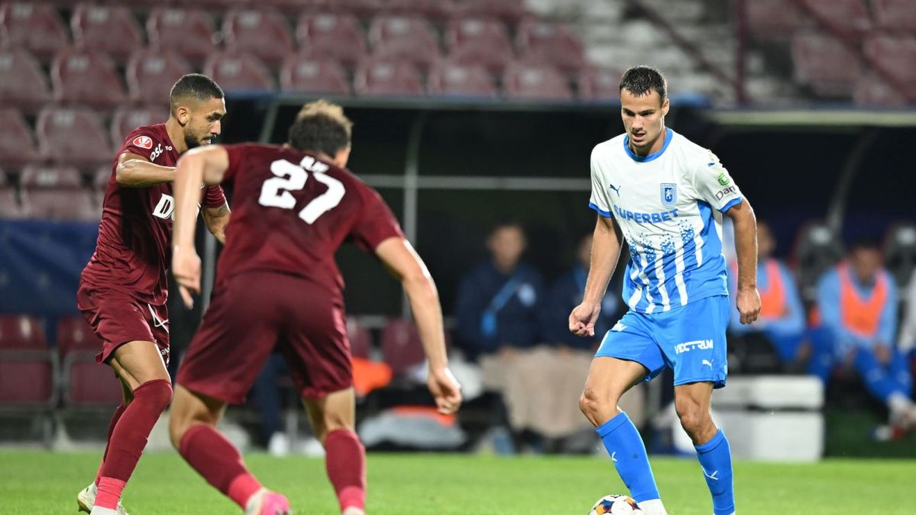 Fundaşul lui CFR Cluj care a înscris de patru ori, toate golurile fiind în poarta Universităţii Craiova