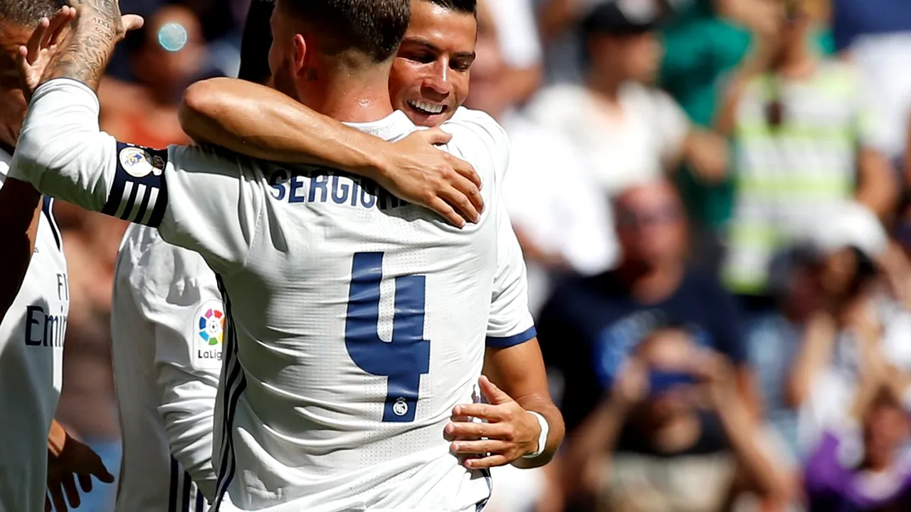 Real Madrid - Osasuna 5-2. Zidane a intrat în istoria clubului de pe Bernabeu. Cât i-a luat lui Ronaldo să marcheze la primul meci după finala EURO