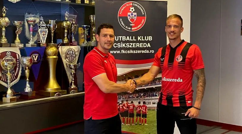 FK Csikszereda continuă campania de transferuri cu un fotbalist din Ungaria. Cine e noua achiziție a ciucanilor