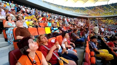 S-a umplut și fără Messi!** Peste 100.000 de oameni au vizitat National Arena