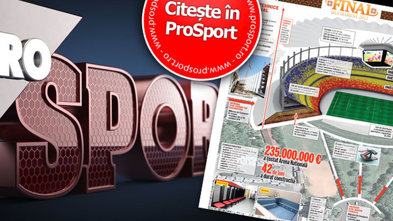 Luni în ProSport: supliment de excepție, GRATUIT cu ediția tipărită** "100 de zile până la finala Europa League"