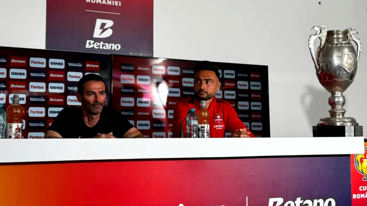 Marius Măldărășanu vrea să-și bată fostul antrenor în finala Cupei: „Dan Petrescu are un pedegree aparte, sunt 50-50% șanse”