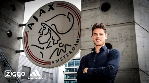 Ajax își asigură viitorul cu un nou transfer important. După Răzvan Marin, un alt fotbalist a sosit la Amsterdam