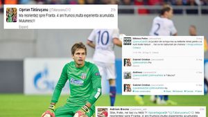 Și-a anunțat plecarea din Ghencea :) Fanii Stelei, bombardați cu fake-uri pe site-urile de socializare. Cum arată viața lui 'Tătărușanu'