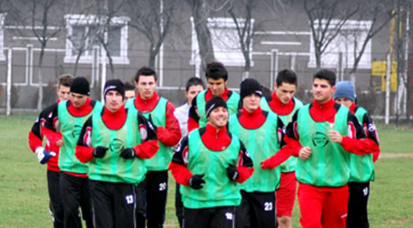 Start de pregătire** fără nume mari la arădeni