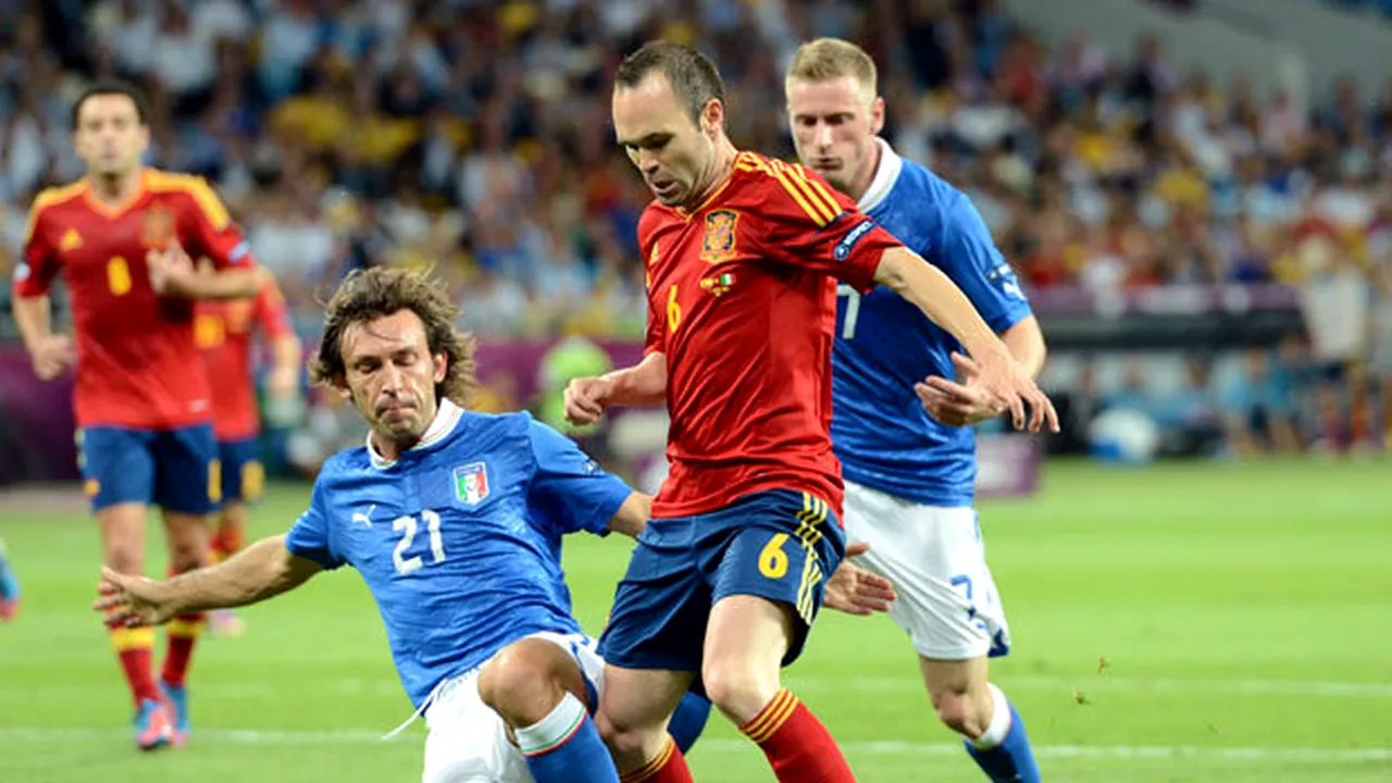 Iniesta, cel mai bun jucător al Euro 2012!** 