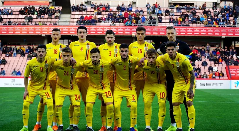 România U21 - Croația U21, în grupele EURO 2019. Ce post TV transmite meciul