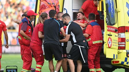 Detalii de ultimă oră despre accidentarea terifiantă a lui Dragoş Iancu! E mai gravă decât se credea: ar avea fractură de maleolă şi a fost dus la Spitalul de Urgență Floreasca! Cât va lipsi de pe gazon | EXCLUSIV