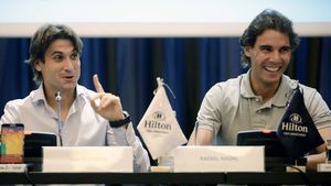 Moment de "adio" superb pentru Ferrer! Rafa Nadal l-a învins, obținând victoria 60 a carierei la Barcelona, dar David a fost omul zilei. FOTO | Gestul emoționant prin care spaniolul cu voință de fier și-a luat "la revedere" de la turneul la care a jucat patru finale