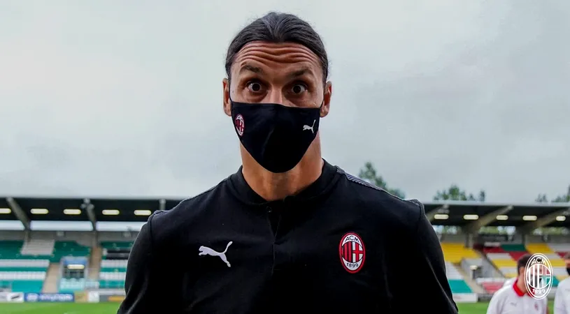 Fanii lui Zlatan Ibrahimovic au rămas stupefiați după ce au văzut ultima ispravă a suedezului de la AC Milan: cum arată chelios