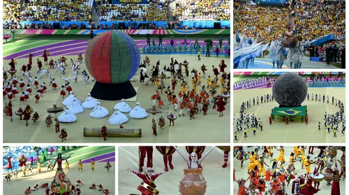 GALERIE FOTO | Festivitatea de deschidere a Campionatului Mondial din Brazilia