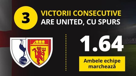 Tottenham - Man. United: 3 lucruri pe care nu le știai despre Mourinho