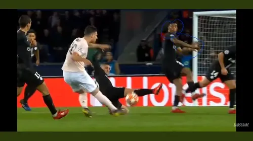 Arbitrul care „aruncă în aer” atmosfera de după PSG – United și îl contrazice pe Skomina: „Nu trebuia acordat penalty!”