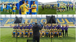 De colecție. FOTO: Mutu, Contra și Zicu, într-un "antrenament" special