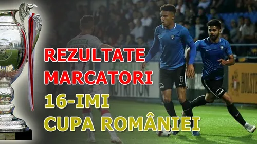 LIVE BLOG 16-imi Cupa României – ziua 2 | UTA a fost cea mai aproape de un rezultat surpriză. CFR, Viitorul și „U” Cluj trec în turul următor. Toate cele 12 echipe calificate în optimi